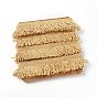 Ruban de gland en soie de polyester, avec carte, plat