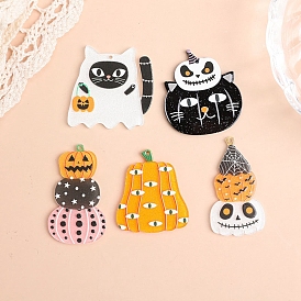 Halloween Printed Acrylic Pendants