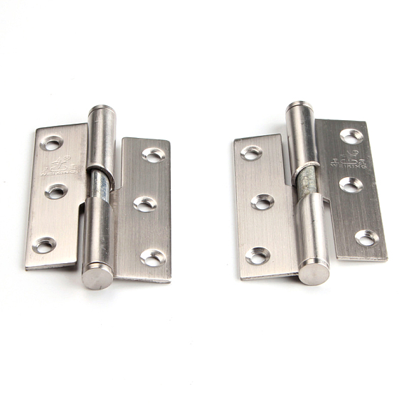 Stainless Steel Lift Off Hinge, Detachable Flag Hinges, for Wardrobe Door and Table Accessories
