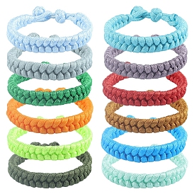 Polyester Braided Cord Bracelets