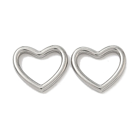 304 нержавеющей стали связывающий кольца, разъем сердца, не тускнеет