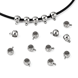 Устойчивая к потускнению рондель 201 дужки из нержавеющей стали, петля под залог, гладкая поверхность