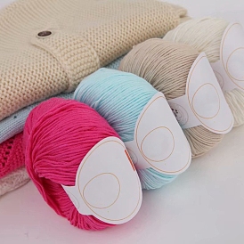 Cotton Yarn, for Knitting & Crochet DIY Craft, Warm Yarn for Bag Hat Scarves Clothes Gloves Slippers Dolls