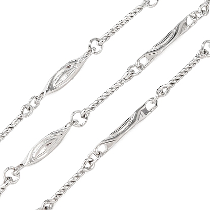 304 цепи из нержавеющей стали с конским ушком, пайки, с катушкой