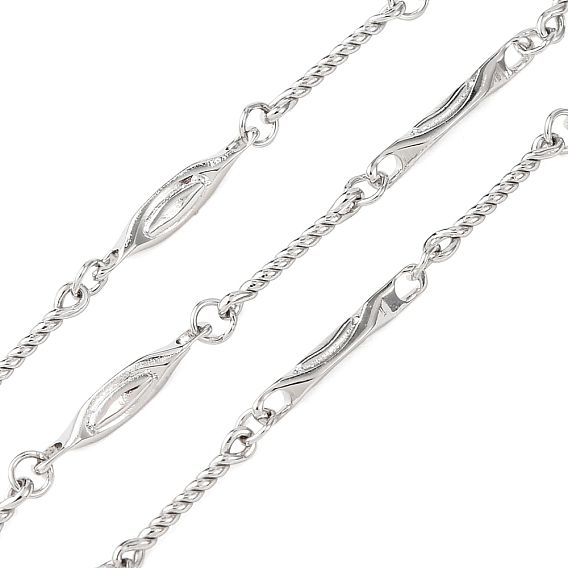 304 цепи из нержавеющей стали с конским ушком, пайки, с катушкой