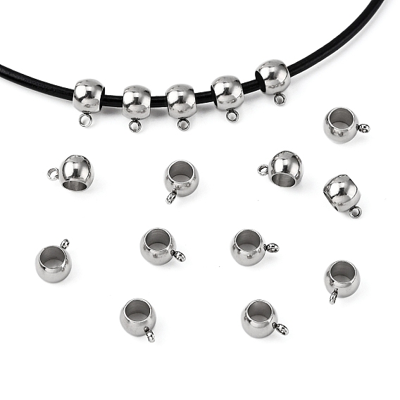 Устойчивая к потускнению рондель 201 дужки из нержавеющей стали, петля под залог, гладкая поверхность