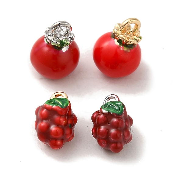 Латунь эмаль прелести, без кадмия, без никеля и без свинца, очарование винограда и хурмы