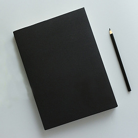 Cuaderno de bocetos de papel cuaderno en blanco, con cubierta de papel kraft, 240-página, Rectángulo