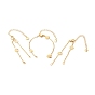 304 Stainless Steel Smile Link Chains Bracelet Making, with Lobster Claw Clasps & Open Jump Rings