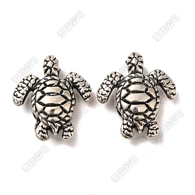 Tibetan Style Alloy Beads, Turtle