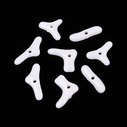 Непрозрачные акриловые бусины, разнообразные