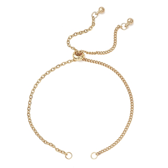 304 изготовление браслета-слайдера из витой цепи из нержавеющей стали