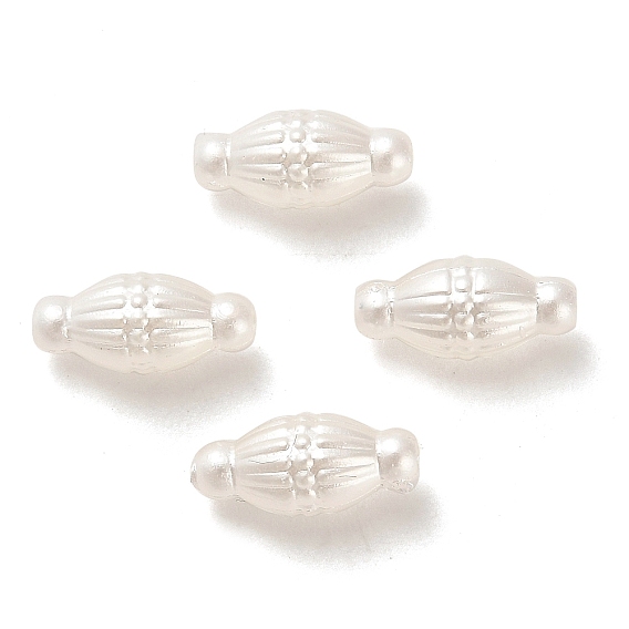 Perles acryliques abs, ovale