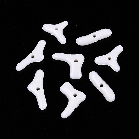 Непрозрачные акриловые бусины, разнообразные