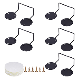 Железный фиксатор, противоскользящие материалы для домашней мебели, чёрные