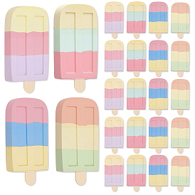24 шт. 4 цветные мелки без пыли, школьные принадлежности, форма фруктового мороженого