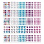 Transparent Acrylic Rhinestone Sticker, DIY Nail Art, Car, Mobile Phone Decoration