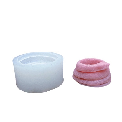 Силиконовые формы для свечей в форме змеи своими руками, пищевой силикон, изготовление украшений, для изготовления свечей