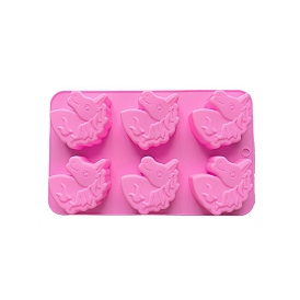 Food Grade DIY Soap Making Silicone Molds, Resin Casting Molds, For UV Resin, Unicorn