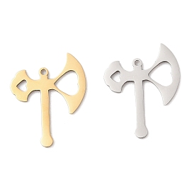 201 подвески из нержавеющей стали, топор очарование, лазерная резка