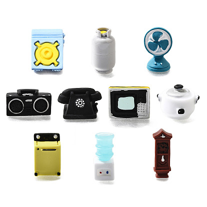 Миниатюрные украшения из смолы, аксессуары для домашнего кукольного домика с микро-ландшафтом, притворяясь опорными украшениями