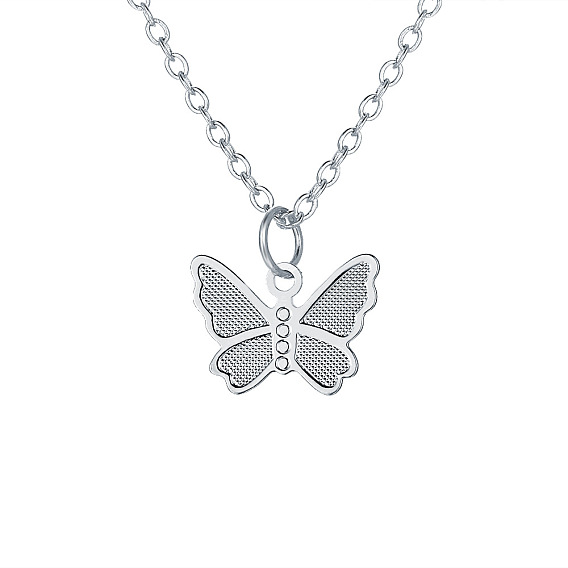 Ожерелья с кулоном в виде бабочки из сплава для женщин