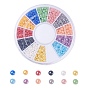 Nail Art Decoration Accessories, Pearlized Plated Opaque Glass Cabochons, Half Round/Dome