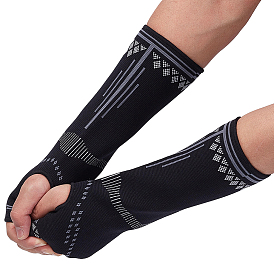 Acetate Fibre Volleyball Elbow Sleeves, Elbow Brace Protection Covers for Women
