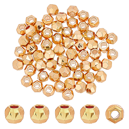 60 шт. Латунные распорные втулки, без кадмия, без никеля и без свинца, граненые, шестиугольник