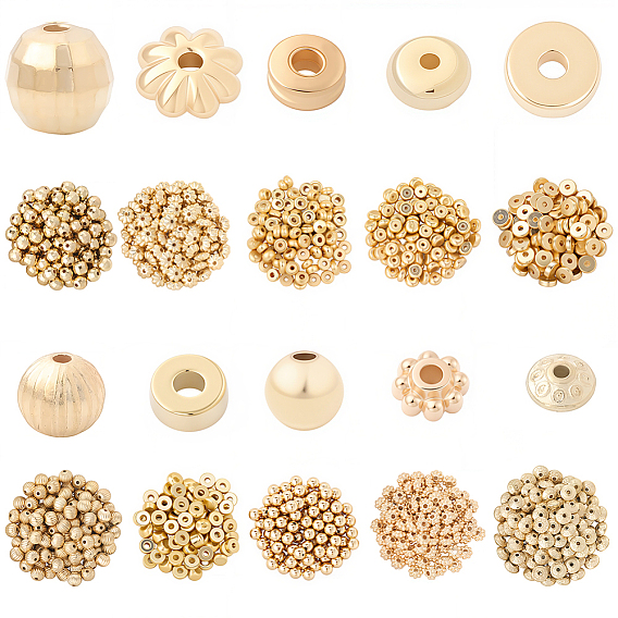 1000 ПК 10 стили CCB пластиковые бусины, разнообразные