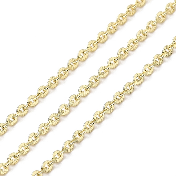 Латунные текстурированные кабельные цепи, стойки покрытие, без кадмия и без свинца, долговечный, пайки, с катушкой