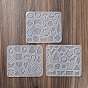 Geometry Earrings Pendants DIY Silicone Mold, Resin Casting Molds, for UV Resin, Epoxy Resin Craft Making