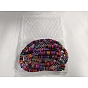 3 Strands Natural Freshwater Shell Beads Strands, Dyed, Heishi Beads, Flat Round/Disc