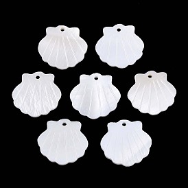 Резные подвески из натуральных пресноводных ракушек, подвески в форме ракушек