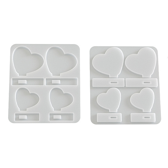 Силиконовые формы для подставок и фоторамок для демонстрации