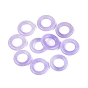 Anillos entrelazados de jade blanco natural teñido, anillo