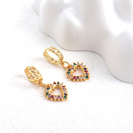 Chic and Luxurious Hip-Hop Earrings with Unique Style for Women