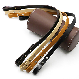 Imitation Leather Adjustable Bag Strap, with Metal Findings, for Bag Replacement Accessories