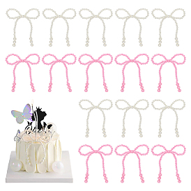 16 шт. 2 цвета акриловые искусственные жемчужины банты украшения аксессуары