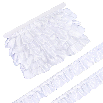 1Pc Polyester Stain Ribbons, for Clothes Accessories, with 1Pc Cardboard Display Card