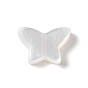 Natural White Shell Beads, Butterfly