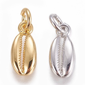 Brass Charms, Cowrie Shell