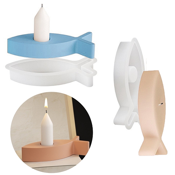 Рыба diy свечи силиконовые формы, для изготовления ароматических свечей