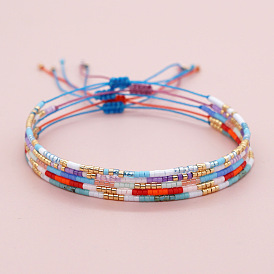 Miyuki Handmade Beaded Bracelet - Unique Design, Delicate Handcrafted Jewelry.