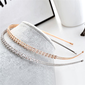 Iron with Rhinestone Hair Bands for Girl