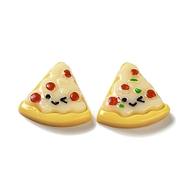 Opaque Resin Imitation Food Decoden Cabochons, Pizza