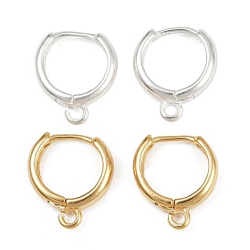 Латунная фурнитура для хооп серег, без кадмия и без свинца