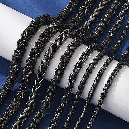 304 цепочки из нержавеющей стали для женщин и мужчин, ионное покрытие (ip)