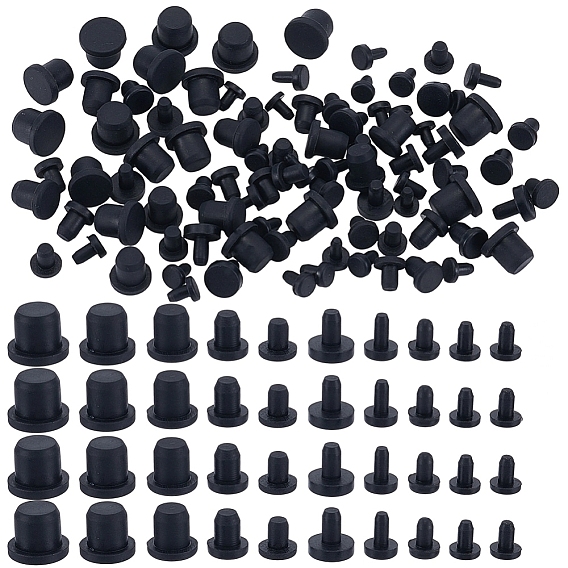 100шт 10 стили силиконовая пробка для бутылки