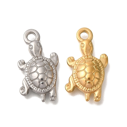 Ионное покрытие (ip) 304 подвески из нержавеющей стали, черепахи очарование